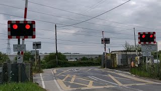 Broad Oak Level Crossing Kent [upl. by Ettenotna]