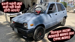 Modified maruti 800  maruti 800 modified  modified cars  modified cars in india  800 modified [upl. by Giltzow]