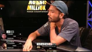 Aussie Millions Poker Final Table Main Event 2017  part 1 [upl. by Bevan824]