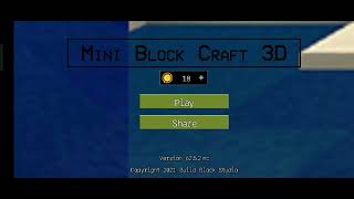 cara mabar di mini block craft [upl. by Vedis]