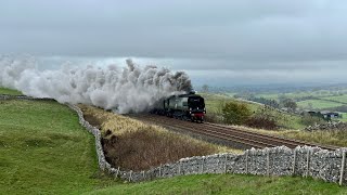 34067 Tangmere the Northern Belle Oxenholme and Greengates 281023 [upl. by Petite458]