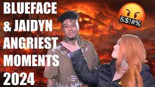 BLUEFACE AND JAIDYN ANGRIEST MOMENTS 😡😡😡 [upl. by Muller]