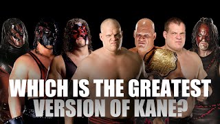 Ranking The 13 VERSIONS of KANE from WORST to BEST  Wrestling Flashback [upl. by Airtemed]