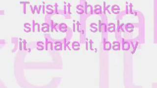 Cheetah Girls  Shake your tail feather LYRICS [upl. by Akemyt]