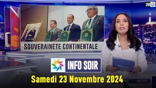 Info Soir  Samedi 23 Novembre 2024 [upl. by Olia]