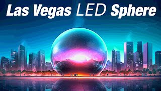 Worlds Largest LED Sphere  23 Billion Las Vegas Arena [upl. by Lilla]