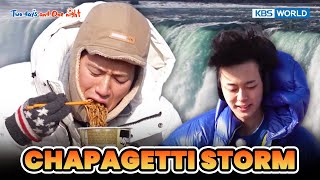 CHAPAGETTI STORM 🌬️🌪️ Two Days and One Night 4 Ep2093  KBS WORLD TV 240128 [upl. by Tama]