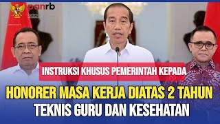 🔴INSTRUKSI KHUSUS HONORER MASA KERJA DIATAS 2 TAHUN DARI PEMERINTAH [upl. by Jacobah762]