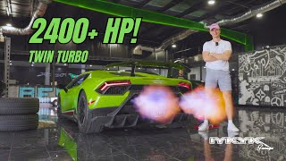 INSANE TWIN TURBO Lamborghini Huracan Performante [upl. by Aimek]