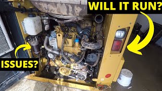 WILL IT RUN Engine Install Skid Steer Caterpillar Part 6 [upl. by Ettenajna433]