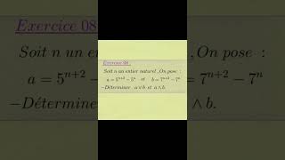 Math tronc commun arithmétique dans N tronccommun [upl. by Shaum]