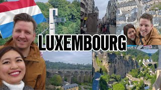 A day in Luxembourg City The richest country in the world [upl. by Ardiedal]