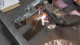 Pantografo taglio plasma fai da teHomemade plasma cutting pantograph [upl. by Tade]