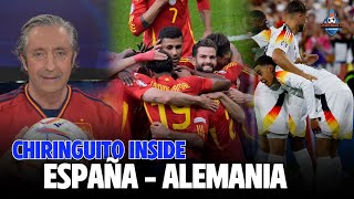 ⚽️ ESPAÑA  ALEMANIA  EURO 2024  CHIRINGUITO INSIDE [upl. by Aleacim]