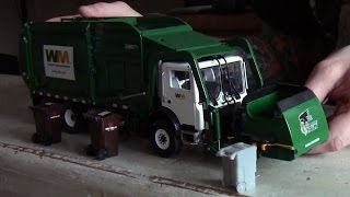 Custom First Gear 134 Scale Model Garbage Trucks [upl. by Edelman]