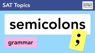 Semicolons — 2 ways to use them [upl. by Yeldar]