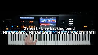 Rinascerò Rinascerai • Genos2 live backing band [upl. by Eatnohs]