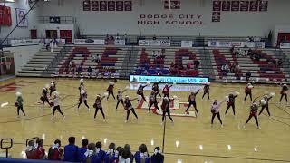 DCHS Drill Team Christmas Performance 2020 [upl. by Dellora869]