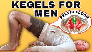 The 3 BEST Kegel Exercises For Men Pelvic Floor Exercises [upl. by Eeryt]