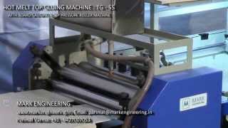 GLUING MACHINE WITH HOT MELT [upl. by Htebazie]