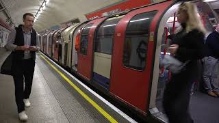 London Underground Central Line 1992 Stock Trains At Chancery Lane 11 June 2024 [upl. by Alomeda]