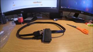 Cable eSATA con alimnetacion usb  datos 25In Hard Drive SATA To eSATA Data  USB Powered Cable [upl. by Sloan]