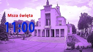 0512 g1100 Msza święta  NIEPOKALANÓW – bazylika [upl. by Jamnis]