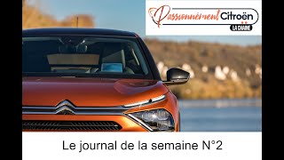 Le journal Citroën de la semaine N°2 [upl. by Cahilly]