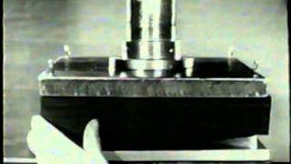 Forming With Rubber on the Hydraulic Press [upl. by Kerin]