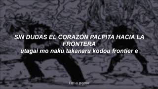 ROB THE FRONTIER  UVERworldNanatsu no Taizai season 3 Opening 1 Sub Español [upl. by Cassady]