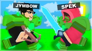 I 1v1d The BEST Roblox Bedwars YouTubers [upl. by Godliman]