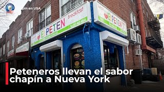 Peteneros llevan el sabor chapín a Nueva York [upl. by Felicdad]