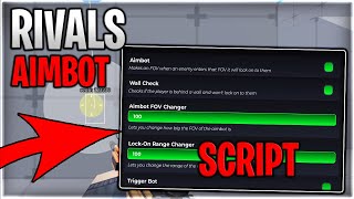 🎉UPD Rivals Script Hack Aimbot Esp amp Trigger Bot  Roblox 2024 [upl. by Valsimot144]