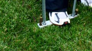 EZ CORE Manual Lawn Aerator [upl. by Sauer]