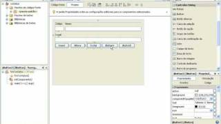 NetBeans IDE  Criação da interface do cadastro [upl. by Aneis960]