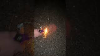 💫Zink Kreiselblitz 💫 Big Boom💥 pyroaddicts fireworks vorfreude firecracker experiment [upl. by Ydnagrub776]