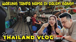 ⁠NEMU WARUNG BAKMI ENAK JUALAN NYEMPIL DI GANG KECIL DALAM PASAR  THAILAND TRIP 3 [upl. by Nelli]