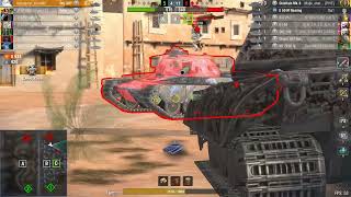 Obj907T100 LTBC 25tObj260  World Of Tanks Blitz Replay [upl. by Valene732]