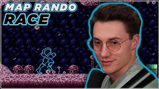 MASSIVE LUCK  Map Rando Race  Super Metroid [upl. by Chandless813]