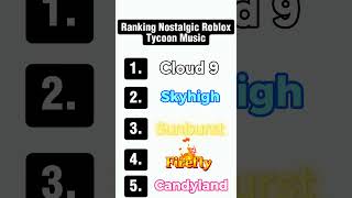 Ranking 2017 roblox tycoon music roblox shorts [upl. by Dich830]