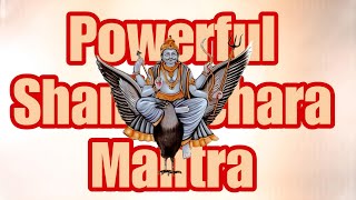 Powerful Shanishchara Mantra  Nilanjan Samabhasam 108 Times  Lyrical  Mp3 [upl. by Auric71]