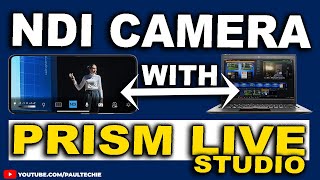 STEP BY STEP How To Use NewTek NDI On Prism Live Studio [upl. by Ancalin]