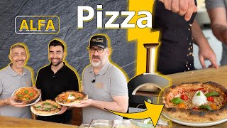 Comment faire une pizza de Pro  Bois ou au gaz  Four hybride Alfa Brio [upl. by Nikolia987]