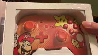 PowerA Nintendo switch controller unboxing [upl. by Laetitia]