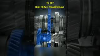 DCT Dual clutch transmission work animation shortvideo automobile [upl. by Ahsurej]