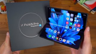 Vivo X Fold 3 Pro Unboxing Flagship Foldable [upl. by Nolyar787]