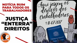 TST APROVA REFORMA TRABALHISTA ATÉ PARA CONTRATOS ASSINADOS ANTES DE 2017 [upl. by Croner]