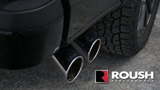 20152018 ROUSH F150 50L CatBack Exhaust [upl. by Burk]