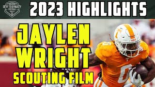 Jaylen Wright Scouting Film  2024 NFL Draft Rookie Prospect [upl. by Mima]