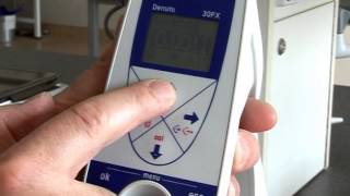 calibration of densitometer [upl. by Jonme]